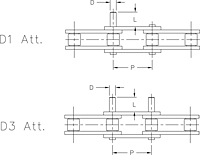 Double Pitch D1 & D3 DWG
